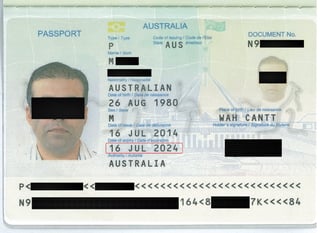 required passport validity for Turkey