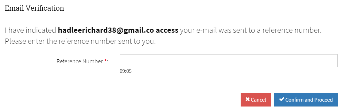 Email Verification Email Verification