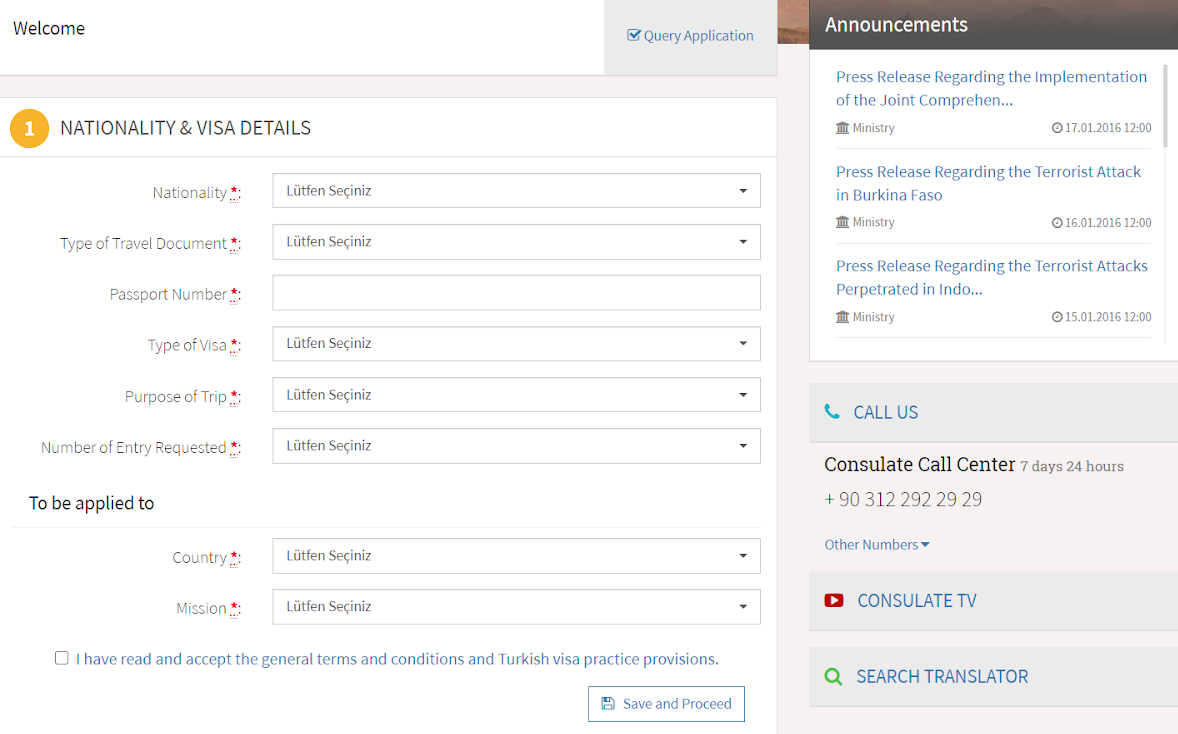 Nationality & Visa Details Nationality & Visa Details
